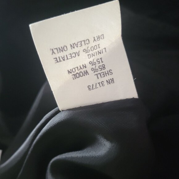 Michelle Stuart Womens Wool Dress Pants Tag 14 Gray Actual size 8 - Picture 5 of 6